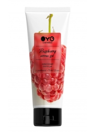 Лубрикант на водной основе OYO Aroma Gel Raspberry с ароматом малины - 75 мл. - OYO - купить с доставкой в Златоусте