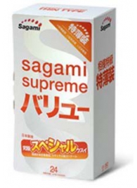 Ультратонкие презервативы Sagami Xtreme SUPERTHIN - 24 шт. - Sagami - купить с доставкой в Златоусте