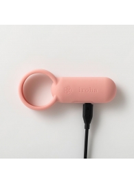 Коралловое эрекционное кольцо Iroha SVR Coral Pink - Tenga - в Златоусте купить с доставкой