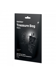 Черный мешочек для хранения игрушек Treasure Bag L - Satisfyer - купить с доставкой в Златоусте