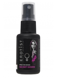 Возбуждающий спрей для женщин Erotist Secret Desire - 30 мл. - Erotist Libido Booster - купить с доставкой в Златоусте