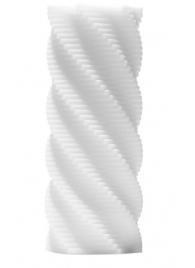 Белый 3D мастурбатор SPIRAL - Tenga - в Златоусте купить с доставкой