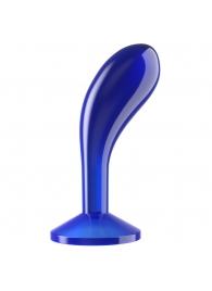 Синяя анальная втулка Flawless Clear Prostate Plug 6.0 - 15 см. - Lovetoy - в Златоусте купить с доставкой