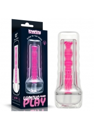 Светящийся в темноте мастурбатор 8.5 Lumino Play Masturbator - Lovetoy - в Златоусте купить с доставкой