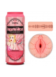 Мастурбатор-вагина Pleasure Brew Masturbator-Imperial Stout в банке - Lovetoy - в Златоусте купить с доставкой