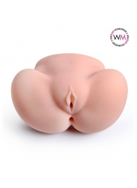 Реалистичный мастурбатор с двумя функциональными отверстиями - Erowoman-Eroman - в Златоусте купить с доставкой