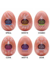 Набор из 6 мастурбаторов-яиц Tenga Egg Variety Pack V - Tenga - в Златоусте купить с доставкой