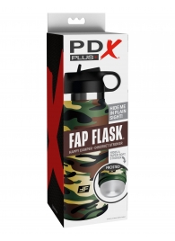 Мастурбатор в камуфляжной колбе Fap Flask - Pipedream - в Златоусте купить с доставкой