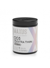 Экстремально тонкие презервативы MAXUS 003 Extra Thin - 15 шт. - Maxus - купить с доставкой в Златоусте