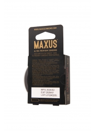 Ультратонкие презервативы MAXUS AIR Ultra Thin - 3 шт. - Maxus - купить с доставкой в Златоусте