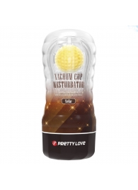 Прозрачный текстурированный мастурбатор Vacuum Cup Masturbator Stellar - Baile - в Златоусте купить с доставкой