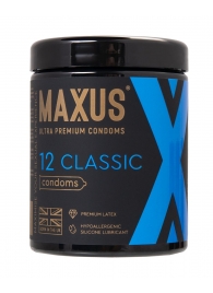 Классические презервативы MAXUS Classic - 12 шт. - Maxus - купить с доставкой в Златоусте