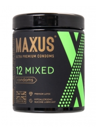 Презервативы MAXUS Mixed - 12 шт. - Maxus - купить с доставкой в Златоусте