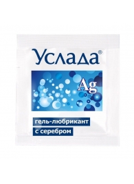 Гель-лубрикант «Услада с серебром» - 3 гр. - Биоритм - купить с доставкой в Златоусте
