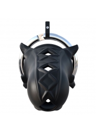 Черный замок верности Extreme Silicone Cock Blocker - Pipedream - купить с доставкой в Златоусте