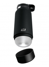 Черный мастурбатор в виде бутылки Fap Flask - Pipedream - в Златоусте купить с доставкой