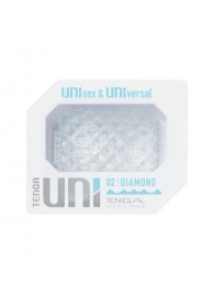 Прозрачный мастурбатор-стимулятор Tenga Uni Diamond - Tenga - в Златоусте купить с доставкой
