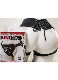 Универсальные трусики Harness UNI strap с корсетом - LOVETOY (А-Полимер) - купить с доставкой в Златоусте