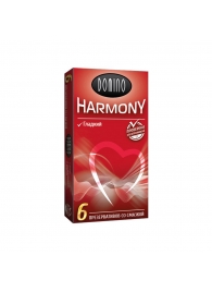Гладкие презервативы Domino Harmony - 6 шт. - Domino - купить с доставкой в Златоусте