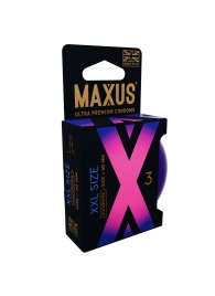 Презервативы Maxus XXL увеличенного размера - 3 шт. - Maxus - купить с доставкой в Златоусте
