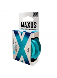 Презервативы Maxus G spot с двойной спиралью - 3 шт. - Maxus - купить с доставкой в Златоусте