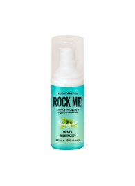 Жидкий вибратор Nuei Rock Me! с ароматом мяты - 20 мл. - Nuei cosmetics - купить с доставкой в Златоусте