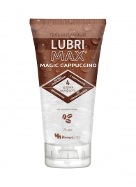 Интимный гель-смазка на водной основе Lubrimax Magic Cappuccino - 75 мл. - ИнтелБИО - купить с доставкой в Златоусте