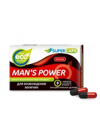 Возбуждающее средство Man’s power - 10 капсул (+1 в подарок) - SuperCaps - купить с доставкой в Златоусте