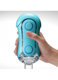 Голубой мастурбатор Tenga Flip ORB Ocean - Tenga - в Златоусте купить с доставкой