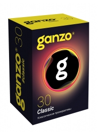 Классические презервативы с обильной смазкой Ganzo Classic - 30 шт. - Ganzo - купить с доставкой в Златоусте