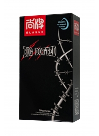Презервативы с точками Elasun Big Dotted - 10 шт. - Elasun - купить с доставкой в Златоусте
