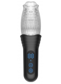 Автоматический мастурбатор Oral Sex Masturbator с функциями ротации, вибрации и фрикций - Secwell - в Златоусте купить с доставкой