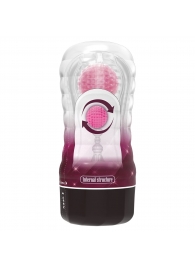 Прозрачный текстурированный мастурбатор Vacuum Cup Masturbator Black Hole - Baile - в Златоусте купить с доставкой