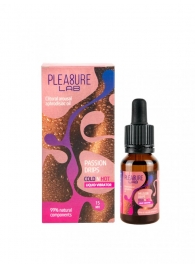 Жидкий вибратор Passion Drips Cold n Hot - 15 мл. - Pleasure Lab - купить с доставкой в Златоусте