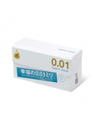 Увлажнённые презервативы Sagami Original 0.01 Extra Lub - 12 шт. - Sagami - купить с доставкой в Златоусте