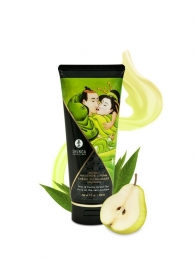 Массажный крем для тела с ароматом груши и зелёного чая Pear   Exotic Green Tea - 200 мл. - Shunga - купить с доставкой в Златоусте