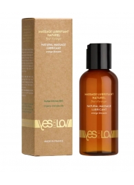 Натуральная массажная смазка Natural Lubricant Orange Blossom - 100 мл. - YESforLOV - купить с доставкой в Златоусте