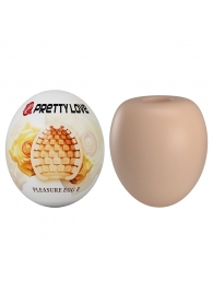 Бежевый мастурбатор-яйцо Pleasure Egg II - Baile - в Златоусте купить с доставкой