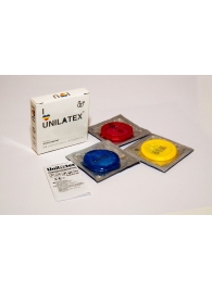 Разноцветные ароматизированные презервативы Unilatex Multifruits - 3 шт. - Unilatex - купить с доставкой в Златоусте