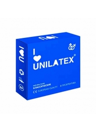 Классические презервативы Unilatex Natural Plain - 3 шт. - Unilatex - купить с доставкой в Златоусте