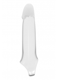 Прозрачная насадка-удлинитель 6.6’’ Extender With Ball Strap - 17,3 см. - Dream Toys - в Златоусте купить с доставкой