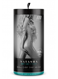 Мастурбатор-вагина с вибрацией Soft   Wet Natasha Realistic Beige Masturbator - Blush Novelties - в Златоусте купить с доставкой