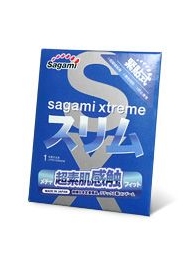 Презерватив Sagami Xtreme FEEL FIT 3D - 1 шт. - Sagami - купить с доставкой в Златоусте