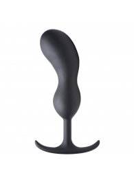 Черный массажер простаты с утяжелителями Premium Silicone Weighted Prostate Plug XL - 20,8 см. - XR Brands - в Златоусте купить с доставкой