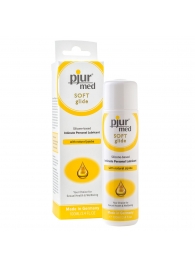 Силиконовый лубрикант с жожоба pjur MED Soft glide - 100 мл. - Pjur - купить с доставкой в Златоусте
