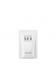Полоски для орального секса Slow Sex Oral Sex Strips - 7 шт. - Bijoux Indiscrets - купить с доставкой в Златоусте