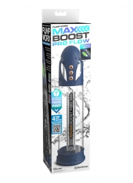 Синяя вакуумная автоматическая помпа Max Boost Pro Flow - Pipedream - в Златоусте купить с доставкой