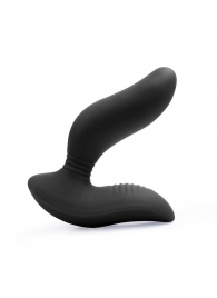 Черный вибромассажер простаты 3,5’’ Curve P-spot Massager - 12 см. - Erokay - в Златоусте купить с доставкой