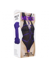 Фиолетовая верёвка для связывания и фиксации Bind Tie - 15,24 м. - Doc Johnson - купить с доставкой в Златоусте