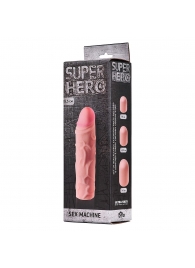 Фаллоудлинитель SUPER HERO Sex Machine - 15,5 см. - Lola Games - в Златоусте купить с доставкой